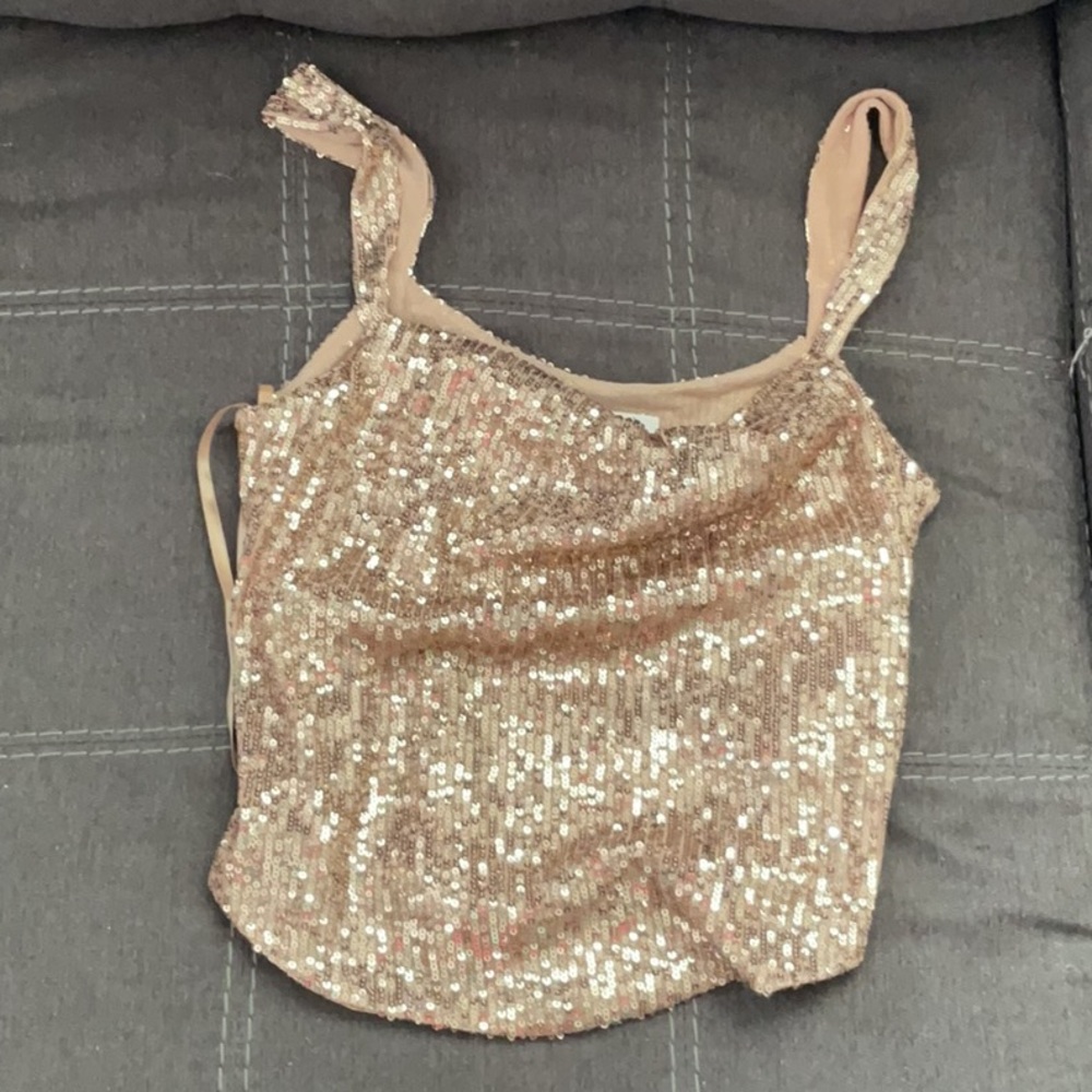 Anthropologie sequenced cami